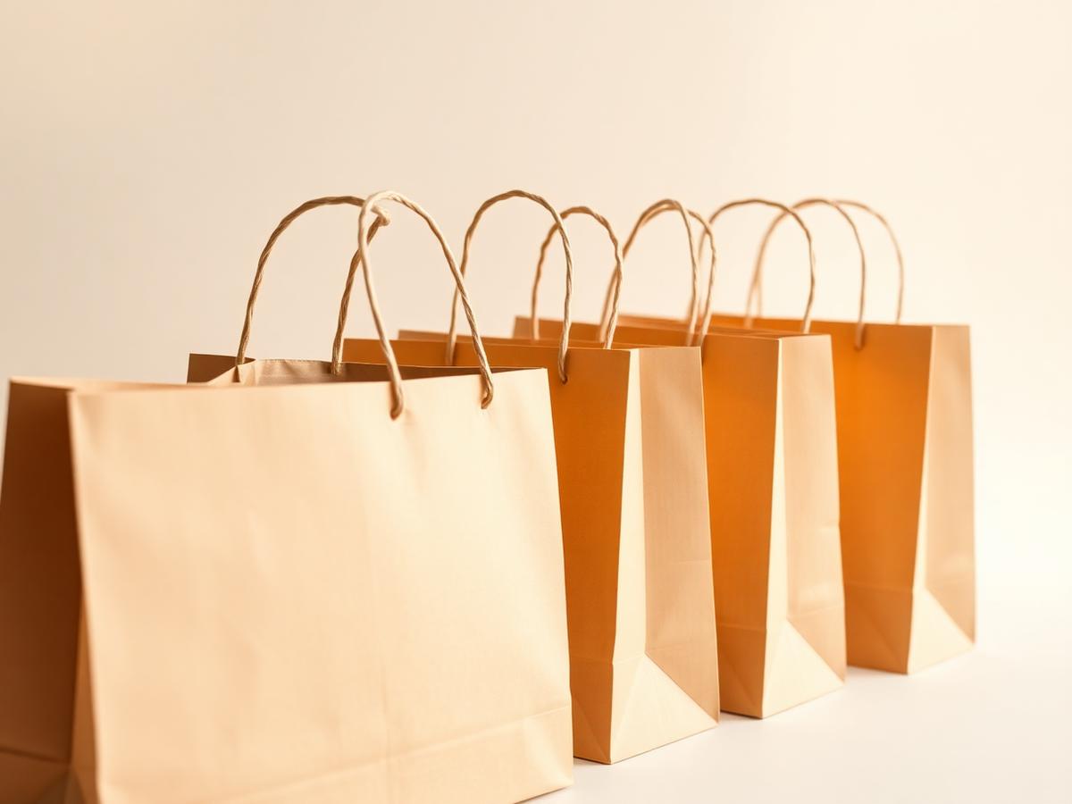 Sacolas de Papel e Plástico